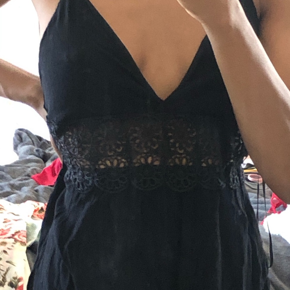 SEXY black romper!! - Picture 2 of 3